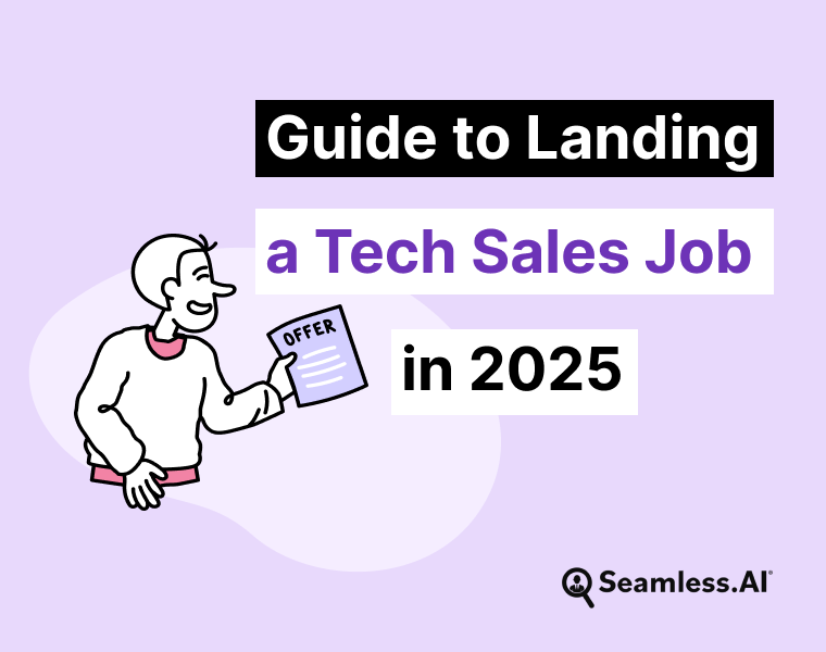 How to get into tech sales 2025