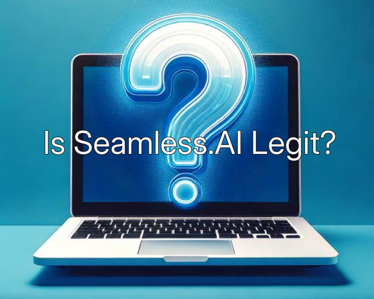 Laptop to discover reviews on Seamless.AI - "Is Seamless.AI legit?"
